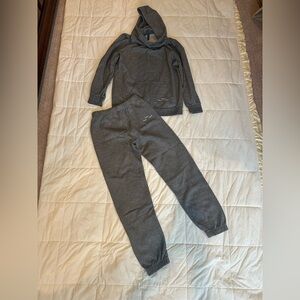 Lazypants Sweatsuit- Grey, Girls Size 14